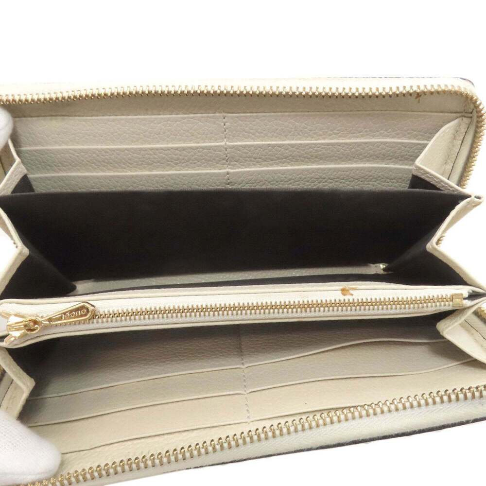 Gucci 570661 Zumi Long Wallet Leather Women's GUCCI - Picture 4 of 16